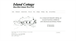 Desktop Screenshot of islandcottage.com